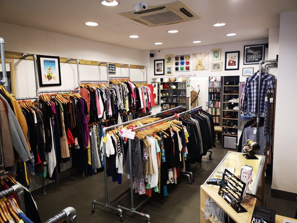 Charity Shop Fulham Broadway Little Lives UK Clothing & Homeware